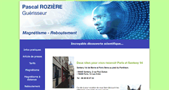Desktop Screenshot of magnetiseur-pascal-roziere.com